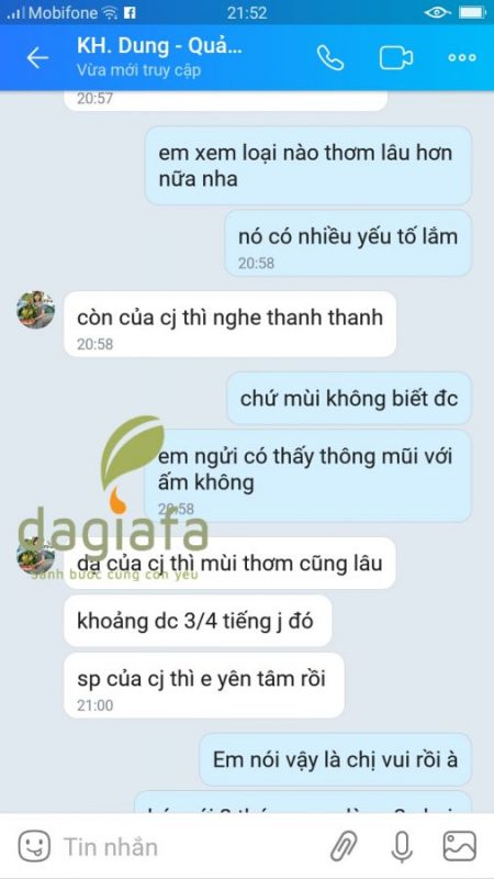 Chat luong tinh dau tram dagiafa nhu the nao